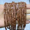 Cuentas Cuadradas de Amatista Natural Piedra Ojo de Tigre Pulsera Cubo de Azúcar Cuentas Accesorios para Joyería DIY Venta al por Mayor