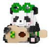 Serie de Bloques de Construcción Bloques de Construcción Chinos Figura de Panda Gigante Huahua Regalo Educativo Ensamblaje Juguetes de Bloques de Construcción de Partículas Pequeñas Venta al por Mayor