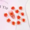 Nova Resina Flor Suave Rosa Gradiente Rosa Resina Borrada Diamante DIY Unha Diamante Arte de Unha Joias Acessórios