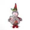 2022 Produtos Novos Transfronteiriços Pequenos Pingentes de Natal Suprimentos Decorativos Enfeites para Árvore de Natal Boneca Pequena de Tecido em Pé Presentes