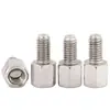 Punto Qishun 4# 40 pulgadas diente columna hexagonal simple/doble columna de tornillo hexagonal de columna hexagonal DB9 sin cargo