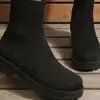 Botas meia retrô 2026 primavera-verão novas botas meia estilo chinês moda, estilo nacional moderno, estilo fada, novos sapatos de sola macia da moda mais vendidos