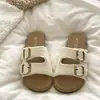 Sandálias de Praia Birkenstock Respiráveis Estilo Novo Verão 2026 para Mulheres, Sapatos de Praia Outdoor de Tamanho Grande, Sandálias Slip-On Femininas da Moda