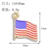 Comercio Exterior Mundo Bandera Pequeña Llavero de Aleación Esmaltado Colgante de Bolsa Accesorios Colgante Decorativo Hecho a Mano Transfronterizo DIY