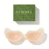 Almohadillas de Seno Sólidas de Silicona con Forma de Mango para Mujer, Protectores de Pezón Invisibles y Sin Costuras, Sujetadores Finos de Verano, Protectores de Pezón Strapless para Vestido de Novia