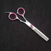Tijeras Profesionales para Barbería y Peluquería de Acero Inoxidable para Cortar Adelgazar Tijeras Curvas Set de Herramientas