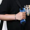 Pulsera Cubana de Anillo Simple para Hombre y Mujer, Accesorio Versátil Coreano Punk Hip-Hop de Personalidad Moderna para Hombre