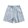 Shorts Sueltos de Cuadros Estilo Americano para Hombre 2026 Nuevos Delgados Cintura Elástica Transpirables de Secado Rápido Casuales para Hombre