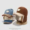 Gorros para Bebé para Otoño e Invierno, Lindos Gorros con Orejas de Oso, Gorros Lei Feng para Bebés, Gorras de Béisbol para Compras de Niñas Pequeñas