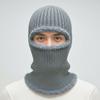 Gorro de Invierno de Punto, Conjunto Cálido de Dos Piezas Tejido, Calentador de Cuello, Gorro de Lana Cortavientos para Ciclismo de Hombre, Gorro de Punto a Prueba de Frío
