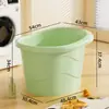Cubo de Baño de Plástico para Niños para Baño, Tina de Baño para Bebé, Cubo de Baño Engrosado para Bebé, Tina de Baño Grande para que los Niños se Sienten
