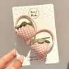Nueva Diadema Colorida de Fresa para Niños 2025 con Alta Elasticidad y Sin Daño al Cabello, Banda de Goma Pequeña, Joyería de Diadema Linda para Bebé