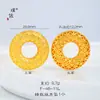 Wei Xue Mesmo Estilo Ouro Areia Acessórios Diy Filamento Moeda Fivela Segura Pingente Moeda Antiga Colar Corrente de Lã Leve Luxo Mulheres