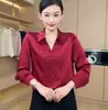 Camisa de manga larga con nuevo diseño 2026 para mujer, versátil y elegante para otoño, adelgazante y elegante, camisa básica de moda
