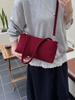 Bolsa Retro Versátil Mate, Bolso Nuevo de Nicho, Bolso Cruzado, Bolso Cuadrado Pequeño para Mujer de Uso Diario, Bolso de Hombro