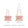 Bolsa feminina transversal moda estilo ins bolsa de mão alta qualidade bolsa nuvem couro genuíno trabalho bolsa de ombro único plissada versátil