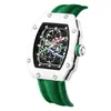 Reloj de Pulsera de Moda para Hombre con Forma de Barril Ultradelgado Nuevo Transfronterizo, Modelo Popular de Comercio Exterior, Reloj de Cuarzo al por Mayor, Marca de Relojes para Hombre