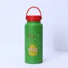 Botella Espacial de Gran Capacidad con Impresión por Transferencia de Agua Transfronteriza Taza de Acero Inoxidable 304 de Doble Pared con Aislamiento al Vacío de Gran Capacidad Botella de Agua Deportiva