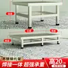 Estante de Acero Inoxidable Estantería Elevador para Lavadora Base Soporte Estante para Mercancías Estantería de Almacenamiento Soporte de Carga