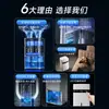Desumidificador para uso doméstico, desumidificador interno silencioso para quarto, secagem de ar e absorção de umidade, display digital inteligente, 1200ml