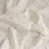Tela Jacquard de Algodón Puro a Cuadros con Pequeños Patrones Florales de Dibujos Animados Japoneses y Coreanos para Ropa Infantil, Cortinas, Vestidos y Materiales de Bricolaje