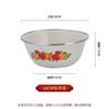 Objetos antiguos nostálgicos de los años 80 cuenco de esmalte cuenco para arroz seco dormitorio universitario cuenco para fideos instantáneos tazón de esmalte nuevo