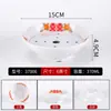 Vajilla Tradicional para Hot Pot Estilo Ciudad de Melamina, Platos Pequeños Especiales, Tripa, Intestinos de Pato, Bol para Sangre de Pato, Bol Azul con Línea Retro para Hot Pot de Chongqing