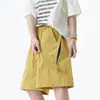 Shorts de Secagem Rápida Dopamina de Verão para Homens, Marca Nova da Moda, Finos, Respiráveis, Soltos, Casuais, Esportivos, Roupa de Trabalho, Calça de Cinco Pontos