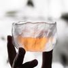 Copo de Vidro Estilo Japonês Copo Mestre Copo Único Copo para Degustação de Chá Conjunto de Chá Kung Fu Copo Copo Pessoal de Vidro Cristalino para Mulheres