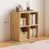 Estantería de madera maciza, estante de almacenamiento de pie, combinación montada en la pared, armario de rejilla para jardín de infantes, estantería para niños, armario de almacenamiento para sala de estar, librería