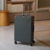 Maleta de Equipaje con Marco de Aluminio y Cerradura de Combinación Robusta, de 24 Pulgadas para Mujeres y Hombres, Maleta de Viaje de Cuero de Cabina de 20 Pulgadas, de 26 Pulgadas
