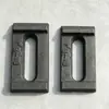 Placa de Fixação de Trilho de 38KG Equipamento de Transporte Ferroviário Material de Ferro Fundido Dúctil e Aço Fundido Placa de Fixação de Trilho