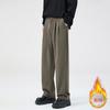 Ropa de Hombre Lktm # Pantalones Casuales de Color Sólido de Pierna Recta para Hombre con un Toque de Alta Gama, Pantalones Elegantes y con Caída Resistentes a las Arrugas.