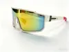 Óculos de Montanhismo à Prova de Vento com Armação Grande para Uso Externo, Óculos de Sol Coloridos Personalizados da Moda para Homens e Mulheres, Óculos Esportivos Polarizados