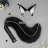 Accesorios para la Cabeza de Cosplay Diadema de Orejas de Zorro Bangteng Tingyun Orejas de Animal Accesorios de Cola de Zorro KC Accesorios para Performance en Convención de Anime