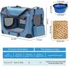 Fábrica de Origem Transportador de Animal de Estimação para Carro Caixa para Pet, Canil para Cães Médios e Grandes, Bolsa Portátil para Gatos, Caixa Dobrável para Pet de Grande Capacidade para Uso Externo