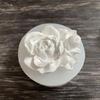 Flor de Hibisco Iris Rosa Flor de Osmanthus Molde de Silicona Molde de Yeso para Aromaterapia Molde Decorativo