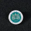 Insignias metálicas personalizadas, emblemas escolares, insignias hechas a medida para eventos de aniversario corporativo, insignias de oro y plata, recuerdos de museos y turismo cultural
