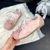 Zapatillas de entrenamiento retro alemanas con lazo para mujer, nuevas de primavera/verano 2026, superventas populares, zapatillas Forrest Gump, zapatillas deportivas casual versátiles