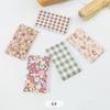 Cabeza de tela rota hecha a mano diy patchwork ropa de muñeca tela bolsita bolsita enseñanza de jardín de infantes tela floral pequeña tela cero