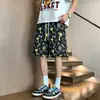 Verano 2026 Nuevos Pantalones Cortos Deportivos de Cinco Puntos Holgados de Estampado Digital de Moda para Hombre Estilo Casual de Playa Shorts para Mujer