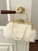 Bolsa de Axila Flor de Pérola Yuezi 2026 Nova Tendência Versátil Elegante Bolsa de Ombro Design de Moda de Alto Valor Bolsa de Mão