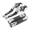Aplicável para Yamaha FZ1/S/N FZ6 FAZER600 Manetes de Freio e Embreagem Dobráveis Modificados Manoplas de Guidão