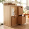 Caja de Almacenamiento de Tela de Paja y Ratán Sintético para Dormitorio, Estudio, Residencia Estudiantil; Cesta de Almacenamiento para Artículos Varios, Juguetes, Libros, Cosméticos