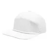 Gorra de béisbol personalizada de ala plana de siete paneles, nylon de secado rápido, transpirable, con cordón, malla perforada con láser, de alta calidad, tipo pico de pato, transfronteriza