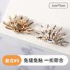 Decoración de Puntera Transfronteriza Removible Pedrería Zapatos Flor Hebilla para Zapato Zapatos de Boda Tacones Altos Sandalias Accesorios Hebilla Decorativa de Metal