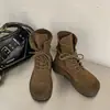 Botas Amarillas Grandes Hermosas de Dos Usos Rad Adelgazantes con Cordones Botines Tobilleros Botas de Motocicleta Retro de Suela Gruesa Dr. Botas Martens Mujer 2026 Nuevas Sin