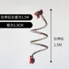 Brinquedo de forrageamento para papagaio suprimentos corda de algodão corda de escalada para pássaros escada espiral anel de suspensão corda de suspensão conjunto completo de papagaio