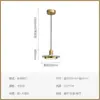Luminária pendente de balcão de bar designer minimalista nórdico com design de mármore, luminária moderna simples e de luxo leve para sala de jantar e cabeceira
