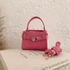 Bolsa Kelly de Alta Qualidade Estilo Coreano 2026 Inverno Nova Moda Tendência Luxo Leve Versátil Ombro Transversal Bolsa de Mão